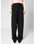 Ulla Johnson Pia Barrel Leg Pants Noir