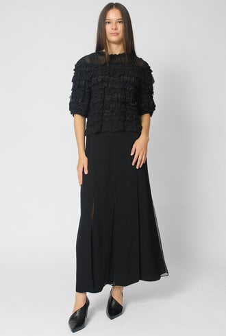 Ulla Johnson Mabel Silk Top Noir