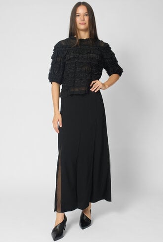 Ulla Johnson Mabel Silk Top Noir