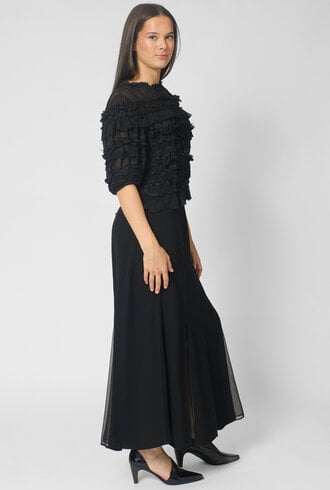 Ulla Johnson Mabel Silk Top Noir