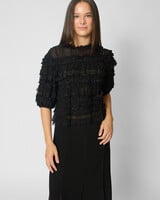 Ulla Johnson Mabel Silk Top Noir