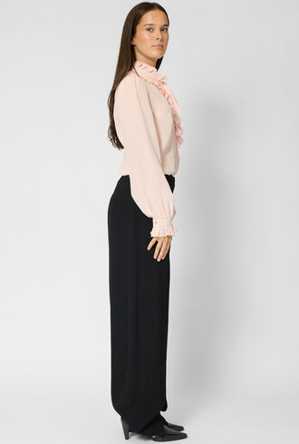 Ulla Johnson  Catroux Silk Blouse Powder