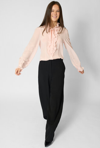 Ulla Johnson  Catroux Silk Blouse Powder