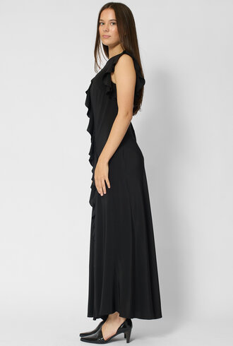 Ulla Johnson Ameline Silk Dress Noir