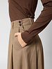 Pomandere Pleated Skirt Gianduia