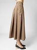 Pomandere Pleated Skirt Gianduia
