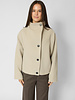 Pomandere Wool and Cashmere Caban Ivory