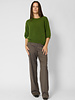 Pomandere Crew Neck Sweater Seaweed Green