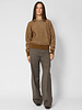 Pomandere  Rib Crew Sweater Gianduia