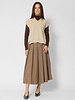 Pomandere Wool And Cashmere Vest Ivory