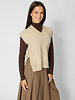 Pomandere Wool And Cashmere Vest Ivory