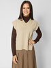 Pomandere Wool And Cashmere Vest Ivory