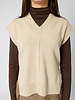 Pomandere Wool And Cashmere Vest Ivory
