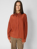 Pomandere Habutai Silk and Cotton shirt Terracotta