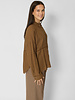Pomandere Cotton Wool Shirt Gianduia