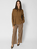 Pomandere Cotton Wool Shirt Gianduia