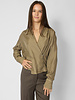 Pomandere Silk Blouse Clay