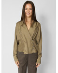 Pomandere Silk Blouse Clay