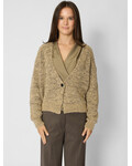 Pomandere Bouclé Cardigan Sand