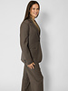 Pomandere Long Jacket Dove Gray