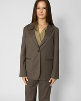 Pomandere Long Jacket Dove Gray