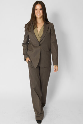 Pomandere Long Jacket Dove Gray