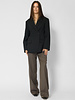Pomandere Double-Breasted Jacket Black