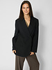 Pomandere Double-Breasted Jacket Black