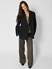 Pomandere Double-Breasted Jacket Black