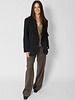 Pomandere Double-Breasted Jacket Black