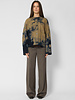 Pomandere Garment-Dyed Wool Cloth Coat Navy