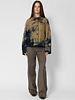 Pomandere Garment-Dyed Wool Cloth Coat Navy