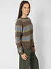Bsbee Davis Crew Neck Stripe Brown