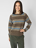 Bsbee Davis Crew Neck Stripe Brown