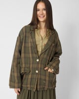 Bsbee Altamon Blazer Military Plaid