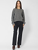 MJW. Tweed Cashmere Pullover Black/Ivory