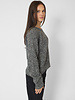 MJW. Tweed Cashmere Pullover Black/Ivory