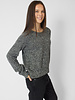 MJW. Tweed Cashmere Pullover Black/Ivory