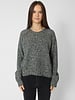 MJW. Tweed Cashmere Pullover Black/Ivory