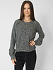 MJW. Tweed Cashmere Pullover Black/Ivory