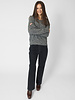MJW. Tweed Cashmere Pullover Black/Ivory
