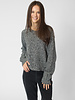 MJW. Tweed Cashmere Pullover Black/Ivory