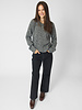 MJW. Tweed Cashmere Pullover Black/Ivory