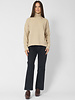 MJW. High Neck Oversized Pullover Oat