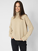 MJW. High Neck Oversized Pullover Oat