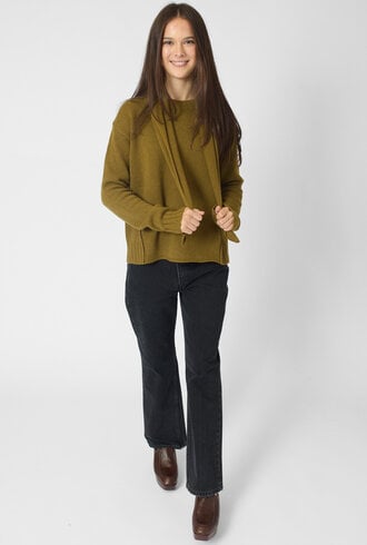 MJW. Cashmere Scarf Avocado