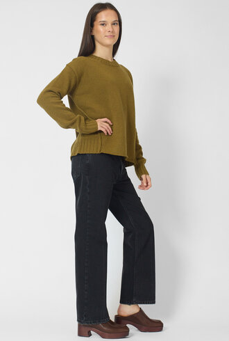 MJW. Boxy Pullover Avocado