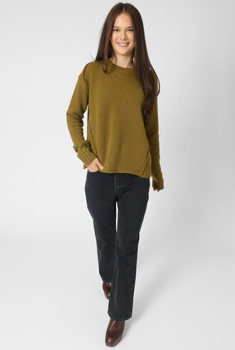 MJW. Boxy Pullover Avocado