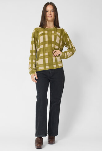 MJW. Cashmere Pullover Avocado