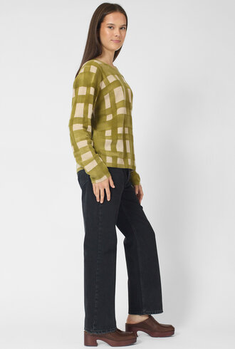 MJW. Cashmere Pullover Avocado
